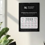 Διαφημιστικό Εταιρικό Ημερολόγιο 2025 με Φωτογραφία