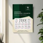 Ημερολόγιο 2025 με Λογότυπο για Συλλόγους & Επιχειρήσεις