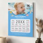 Ετήσιο Ημερολόγιο με Λογότυπο για Σχολή Κολύμβησης