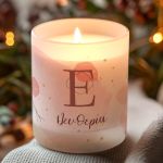 Χειροποίητο Αρωματικό Κερί Vanilla, Προσωποποιημένο Δώρο