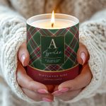 Χριστουγεννιάτικο Αρωματικό Κερί