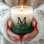 Χειροποίητο Αρωματικό Κερί, Χριστουγεννιάτικο Διακοσμητικό