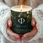 Προσωποποιημένο Αρωματικό Κερί Vanilla, Δώρο Χριστουγέννων