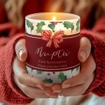 Χειροποίητα Διακοσμητικά Αρωματικά Κεριά, Δώρο για Μητέρα