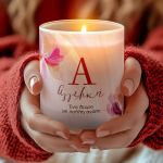 Προσωποποιήμενο Χειροποίητο Κερί με Άρωμα Vanilla Cream