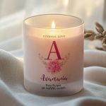 Αρωματικό Κερί Vanilla, Χειροποίητο Προσωποποιημένο Δώρο