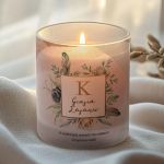 Χειροποίητο Κερί με Άρωμα Vanilla, Δώρο για Γιαγιά