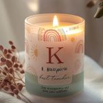 Αρωματικό Κερί Vanilla, Προσωποποιημένο Δώρο για Δασκάλες