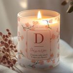 Χειροποίητο Κερί με Άρωμα Vanilla Cream, Δώρο για Μητέρα