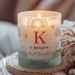 Αρωματικό Κερί Vanilla, Προσωποποιημένο Δώρο για Δασκάλες