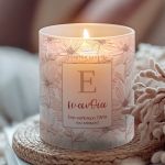 Αρωματικό Κερί Vanilla με Όνομα, Προσωποποιημένο Δώρο για Γιαγιά