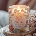Αρωματικό Κερί Vanilla Χειροποίητο, Προσωποποιημένο Δώρο