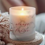 Χειροποίητο Αρωματικό Κερί Vanilla, Δώρο για Ζευγάρια