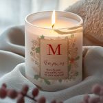Προσωποποιημένο Αρωματικό Κερί για Χριστουγεννιάτικο Δώρο