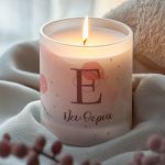 Χειροποίητο Αρωματικό Κερί Vanilla, Προσωποποιημένο Δώρο