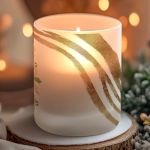 Προσωποποιημένο Αρωματικό Κερί για Χριστουγεννιάτικο Δώρο
