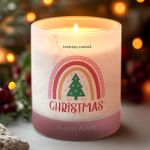 Κερί με Άρωμα Vanilla Cream, Δώρο Χριστουγέννων για Δασκάλα