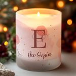 Χειροποίητο Αρωματικό Κερί Vanilla, Προσωποποιημένο Δώρο