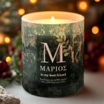 Προσωποποιημένο Αρωματικό Κερί Vanilla Cream