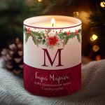 Κερί με Άρωμα Vanilla Cream, Δώρο Χριστουγέννων για Γιαγία
