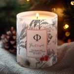 Αρωματικό Κερί Vanilla Cream με Μονογράμμα και Όνομα