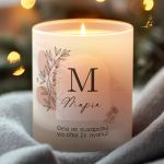 Χειροποίητο Αρωματικό Κερί Vanilla Cream με Μονόγραμμα