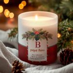 Αρωματικό Κερί με Αφιέρωση, Χριστουγεννιάτικο Δώρο για Γιαγιά