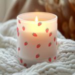 Προσωποποιημένο Κερί Vanilla Cream με Μονόγραμμα και Όνομα