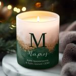 Χειροποίητο Αρωματικό Κερί, Χριστουγεννιάτικο Διακοσμητικό