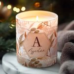 Χειροποίητο Αρωματικό Κερί Vanilla Cream, Προσωποποιημένο Δώρο