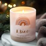 Αρωματικό Κερί Vanilla με Όνομα, Προσωποποιημένο Δώρο για Δασκάλα