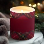 Χειροποίητο Αρωματικό Κερί, Χριστουγεννιάτικο Διακοσμητικό