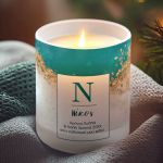 Χειροποίητο Κερί με Άρωμα Vanilla Cream, Χριστουγεννιάτικο Δώρο