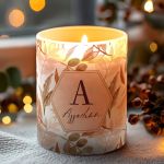 Χειροποίητο Αρωματικό Κερί Vanilla Cream, Προσωποποιημένο Δώρο