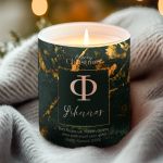 Προσωποποιημένο Αρωματικό Κερί Vanilla, Δώρο Χριστουγέννων