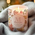 Αρωματικό Κερί Vanilla Χειροποίητο, Προσωποποιημένο Δώρο