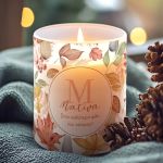 Αρωματικό Κερί Vanilla Χειροποίητο, Προσωποποιημένο Δώρο
