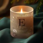Προσωποποιημένο Χειροποίητο Αρωματικό Κερί με Μονογράμματα