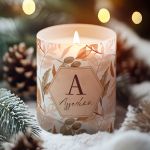 Χειροποίητο Αρωματικό Κερί Vanilla Cream, Προσωποποιημένο Δώρο