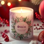 Αρωματικό Χριστουγεννιάτικο Κερί με Αφιέρωση, Δώρο για τη Γιαγιά