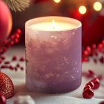 Αρωματικό Χριστουγεννιάτικο Κερί με Αφιέρωση, Δώρο για τη Γιαγιά