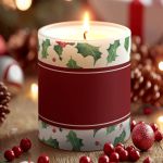 Χειροποίητα Διακοσμητικά Αρωματικά Κεριά, Δώρο για Μητέρα