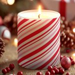 Χριστουγεννιάτικο Αρωματικό Κερί με Προσωπική Αφιέρωση