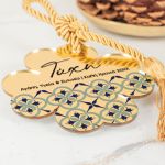 Premium Χρυσό Γούρι Πρωτοχρονιάς, με Σχήμα Τριφύλλι