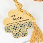 Premium Χρυσό Γούρι Πρωτοχρονιάς, με Σχήμα Τριφύλλι