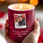 Αρωματικό Κερί με Ονόματα και Αφιέρωση, Δώρο για Ζευγάρια