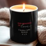Αρωματικό Κερί με Άρωμα Vanilla Cream, Δώρο για Ζευγάρια