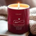Προσωποποιημένο Κερί Vanilla Cream, Δώρο για Ζευγάρια