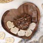 Premium Ξύλινο Ευχολόγιο με Μονογράμματα, 10 Reasons I Love You