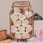 Premium Ξύλινο Ευχολόγιο με Ονόματα, Σαγαπώ Γιατί...